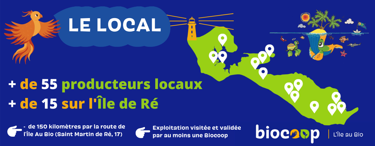Le Local : Producteurs Bio de l'Ile de Ré - Biocoop L'Île au Bio